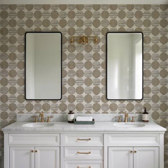 Designs Direct Horizon Circles Peel & Stick Wallpaper